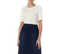comma T-Shirt with Ribbed Structure, 0120, 6