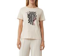 Comma T-shirts Beige size 34 | Wide Pants Outlet | Women | Brown 34