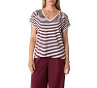Comma T-shirts Burgundy size 44 | Wide Pants Outlet | Women | Brown 44