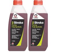 Comma TSTFS1L 2 Stroke Racing Fully Synthetic Engine Oil - 1 Litre (Pack of 2)