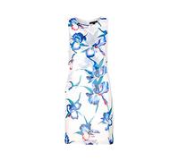 comma Womens 8T.905.82.8517 Frills Sleeveless Dress - Multicolour - UK 6