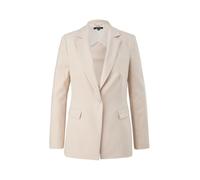 comma Women's Blazer Long Sleeve, Beige-8102, 14