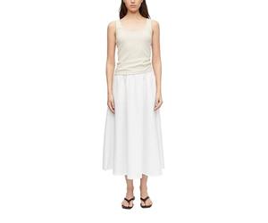 Comma Women's Skirt 2180709 0100 White 38