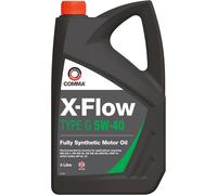 Comma - X-Flow Type G 5W40 ACEA A3/B4 Car Engine Oil - 5 Litres 5L