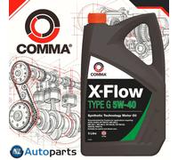 Comma - X-Flow Type G 5W40 Fully Synthetic Engine Oil A3/B4 API SN/CF 5L