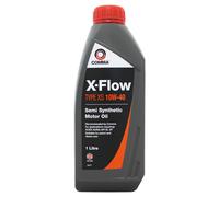 Comma X-Flow Type XS 10w-40 10w40 Semi Synthetic Car Engine Oil - 1 Litre 1L
