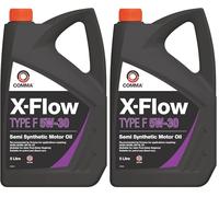 Comma XFF5L 5L X-Flow Type F Semi Synthetic 5W30 Motor Oil (Pack of 2)