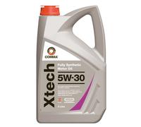 Comma Engine Oil Xtech 5W-30 Fully Synthetic Petrols Diesel Vehicle 5 Litre
