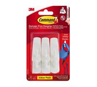 Command 17002VP Small Hooks Value Pack 450g 6pk - One Colour - One Size - One Colour