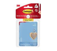 Command 17006CLR-18UKN Mini Hooks Value Pack 225g 18pk - One Colour - One Size - One Colour