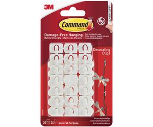 Command 17026 Decoration Clips for Christmas and F