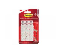 Command Decoration Clips for Christmas and Fairy Light - White