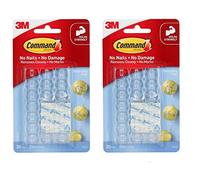 Command 17026CLR Decoration Clips for Christmas and Fairy Light - Clear (2 Pack)