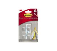 Command 17031SS-4 Small Stainless Steel Metal Hook 225g 4pk