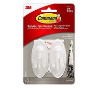 Command 17086Q Large, Quartz, Decorate Damage-Free, 4-Pack, 8 Hooks