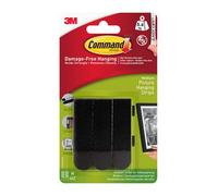 Command 17201Blk Medium Picture Strips Black 5.4Kg 4Pk One Colour (One Size)