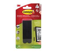 Command 17202BLK Picture Mounting Strips (Size S - Maximum Load up to 1.8 kg) 4 Sets with 2 Strips Large Black