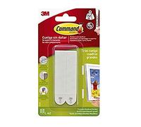 Command 17206 Adhesive Strip Picture Hooks, White, L (Pack of 4)