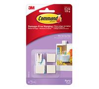 Command 17804Q-ES Party Mini Spring Clips