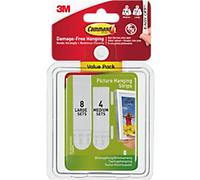 Command Adhesive Strips White 17209UKN Pack of 12