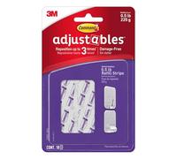 Command Adjustables Repositionable Refill Strips: 18-Pack (Clear) / 18-Pack