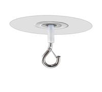 Command Ceiling Hooks 30PCS Self-Adhesive Hooks Swivel Wall Ceiling,No Drilling Required