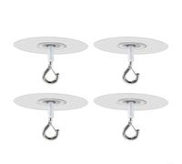 Command Ceiling Hooks 40pcs Multipurpose Adhesive Ceiling Hooks,No Drilling Required