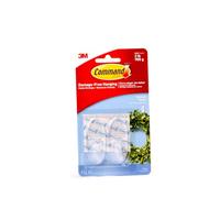 Command Clear Medium Hooks, 3lb Capacity, 2/pk
