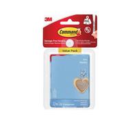 Command Clear Mini Hooks Value Pack - 18 Hooks And Adhesive Strips For Home Organization