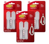 Command Cord Bundlers, White, 3-Pack