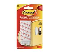 Command Damage Free Hanging Large Adhesive Strips 3M