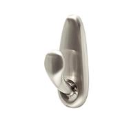 Command Forever Classic Brushed Nickel Stick On Hook