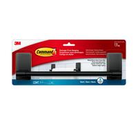 Command Hand Towel Bar Matte Black with Water Resistant Command Strips Bathroom D?or 9 in Bar Length Holds up to 3 lbs