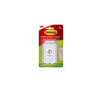 Command Jumbo Canvas Hanger Hook, Pack of 1 Hook and 4 Adhesive Strips, Free Hanging - For Canvas Framed Pictures, Prints and Art - Holds up to 2.2kg