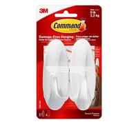 Command Large Designer Hooks, 2 Pack 17083-2OFSRES