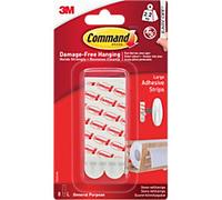 Command? Large Mounting Strip 2.2 kg Holding Capacity White Pack of 6