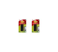 Command Large Picture Hanging Strips, Pack of 8x2 Adhesive Strips, Black - Damage Free Frames and Mirrors, Wall Décor and Signs - Holds up to 7.2kg