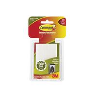 Command Large Picture-Hanging Strips, White, 12-Strip by Command
