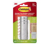 Command Large Universal Frame Hanger, 3-Hangers, 6-Strips, 6-Frame Stabilizer Strips, Decorate Damage