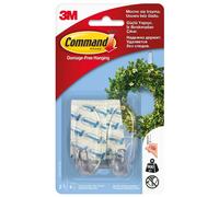 Command Medium Hooks Clear 2-Hook