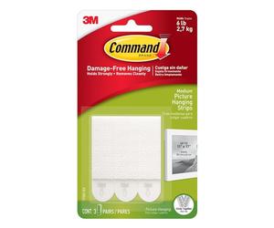 Command™ Medium Picture Hanging Strips medium 3-pack