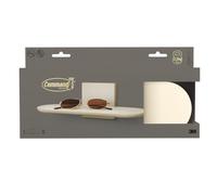 Command Metal Wall Shelf, Light Beige, 1 Shelf and 8 Strips | Damage-Free Wall Shelf for Small Trinkets and Accessories, Holds 2.2 kg, No Tools, Removes Cleanly