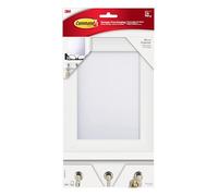 Command Mirror Organizer with 3 Key Hooks and Small Ledge, Holds up to 2 lb, Quartz, Removable Wall Mirror for Entryway or Hallway, Perfect for On-the-go Items