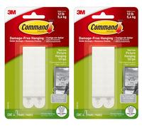 Command Narrow Picture Hanging Strips, White, 8-Sets