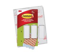 Command PH044-3NA Large Canvas Hangers, Indoor Use, 0