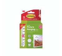 Command Pic Hang Strip L WHT PK24