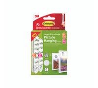 Command Pic Hang Strip L+xl WHT PK24