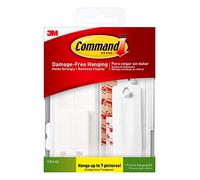 Command Picture Hanging Kit, White, Indoor Use, Hanges up to 7 Pictures (17221-ES)