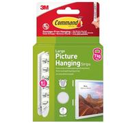 Command Picture Hanging Strips, Large, 6 Pairs (12 Adhesive Strips)