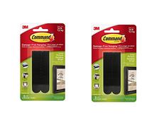 Command Picture Hanging Strips, Large, Black, 4-Pairs (17206BLK-ES) rrzJEt, 2 Pack